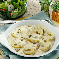 Kochkäse-Kartoffeln